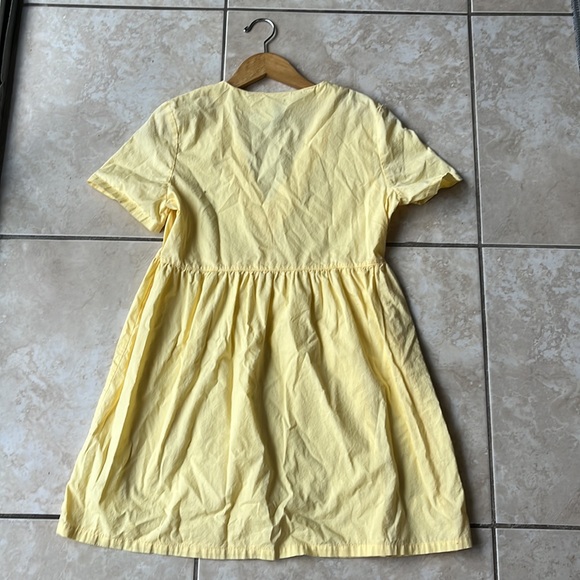 Yellow Babydoll dress - Picture 3 of 4